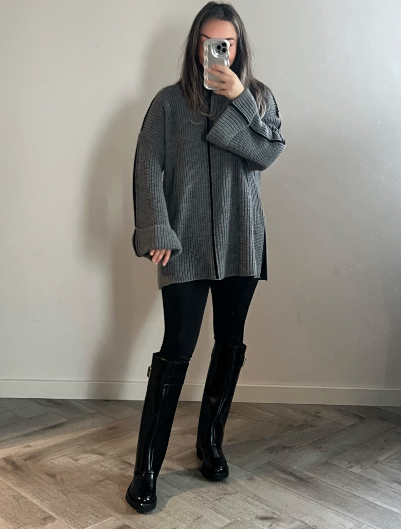 Knitted Sweater Gray