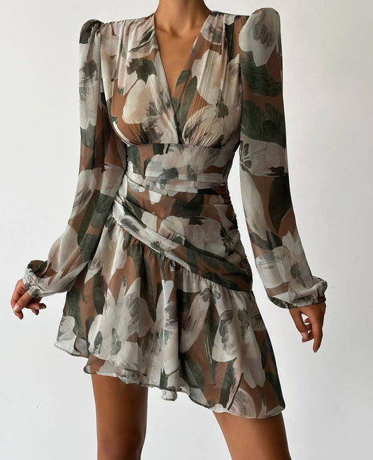Floral mini dress