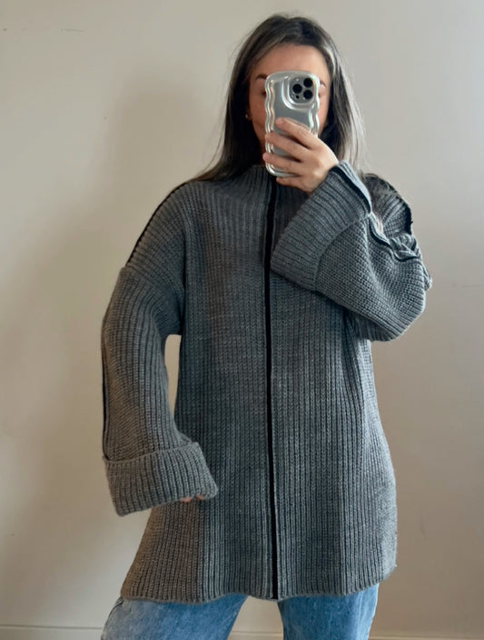 Knitted Sweater Gray