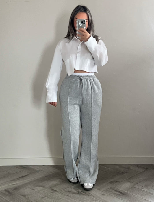 High waisted jogger pants