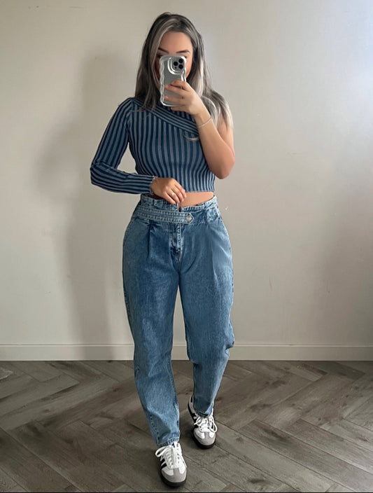 High waisted Jeans
