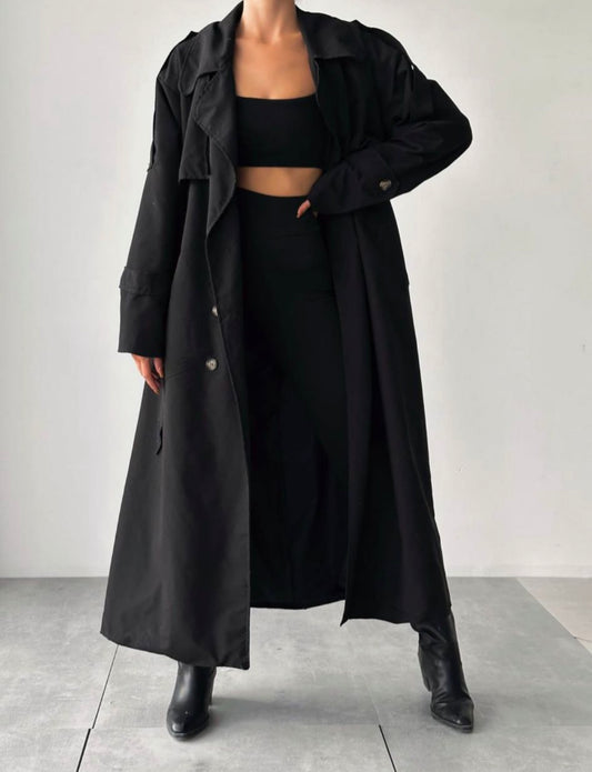 Trenchcoat Black